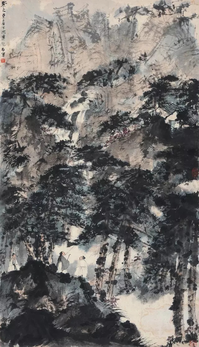 紙本110×62cm北京保利2012春季拍賣會rmb 21,275,000lot 2293傅抱石